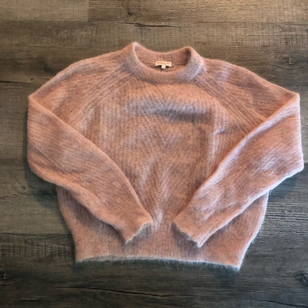 Demylee Chelsea Mohair Sweater in Baby Pink - Picture 10 of 10